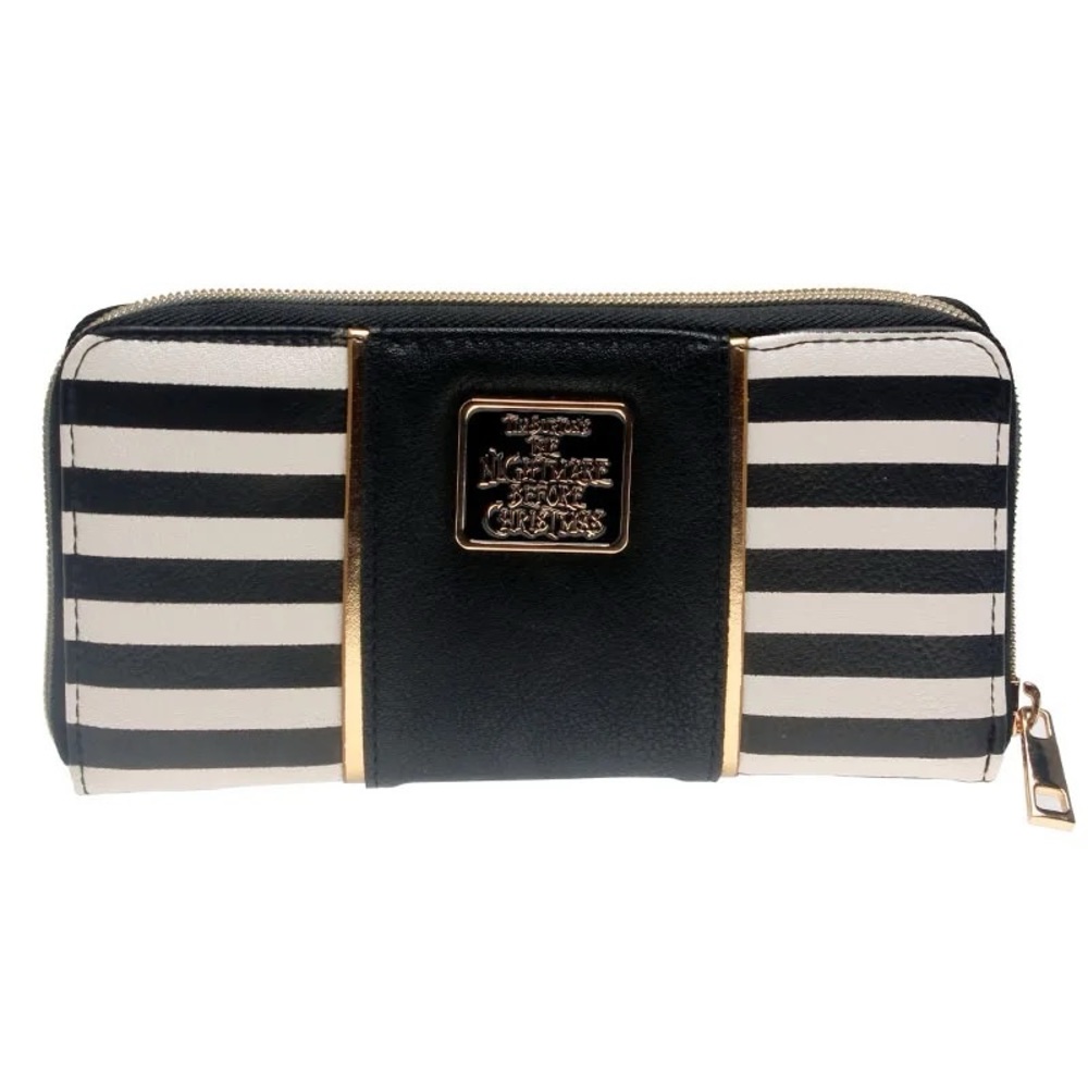 New Nightmare Before Christmas Jack & Sally Metal 💜 Wallet - Picture 4 of 7